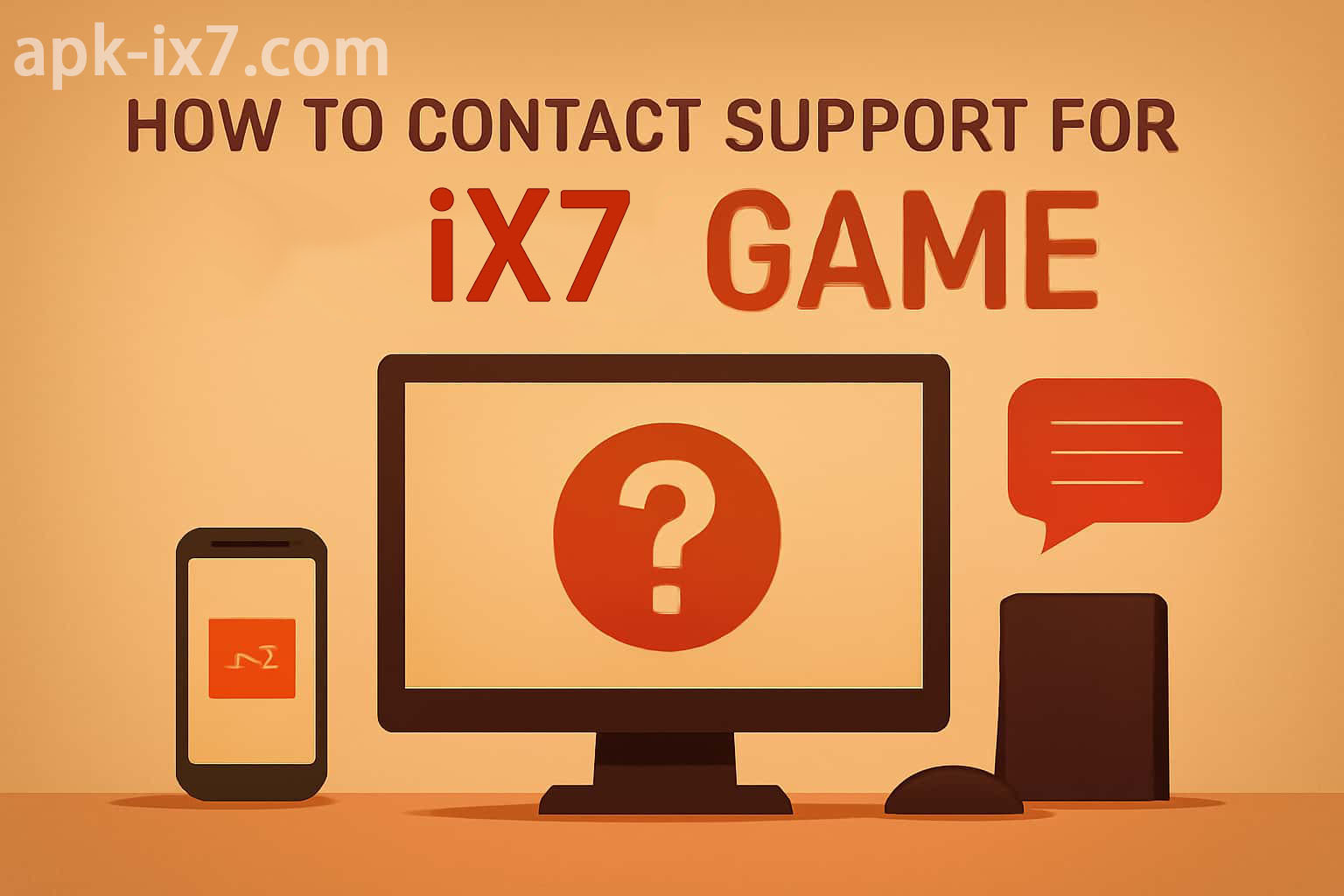 IX7 Support: Send a Clear Problem Report