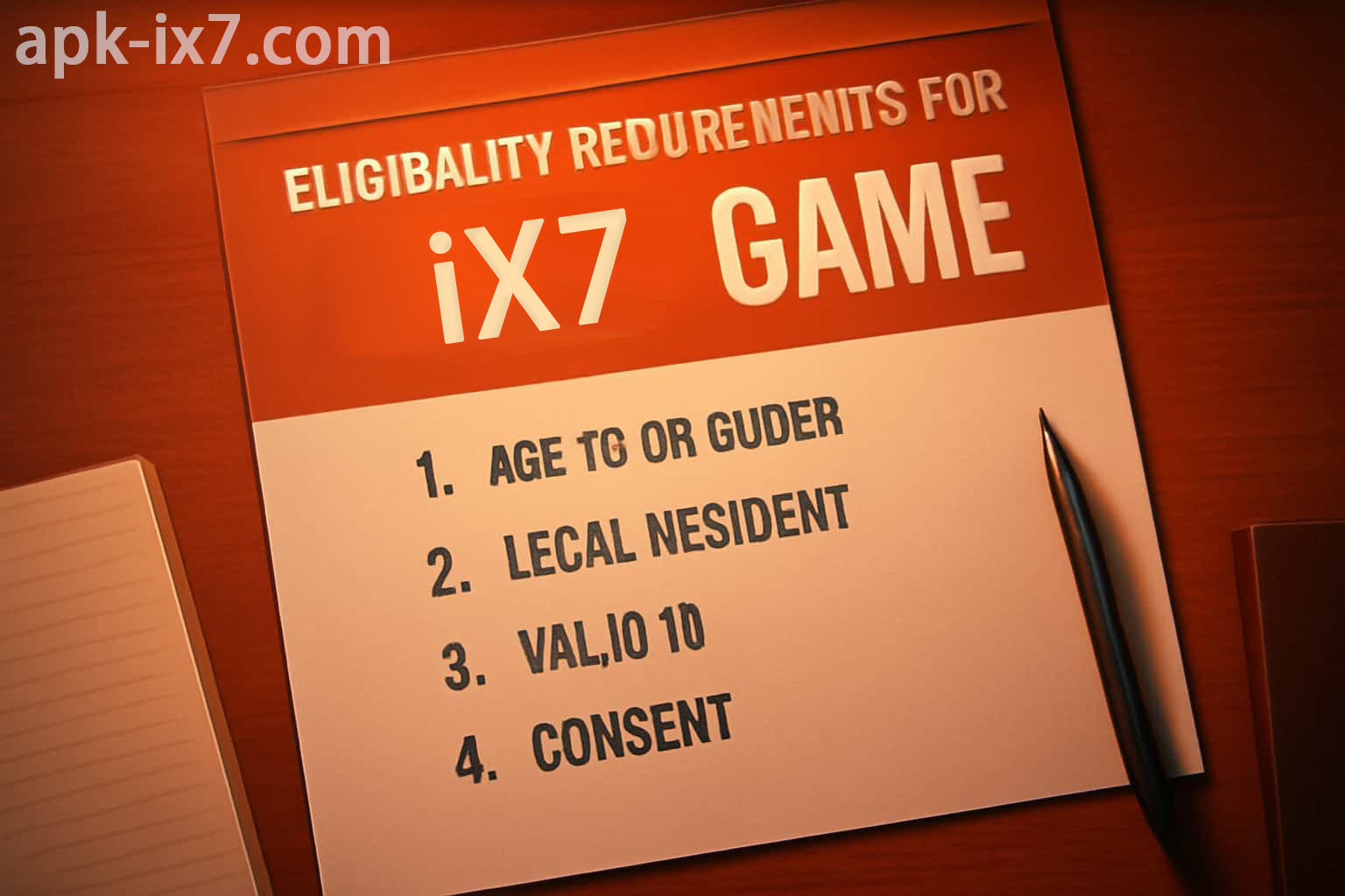 IX7 Eligibility: Age, Region and Sign-Up Rules