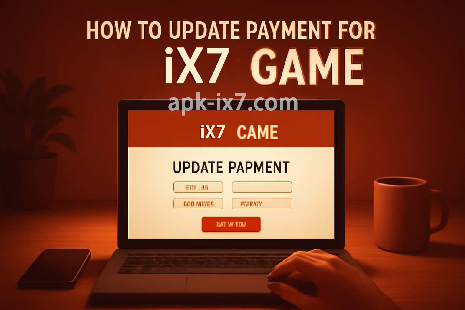 Update Payment Details in the IX7 App